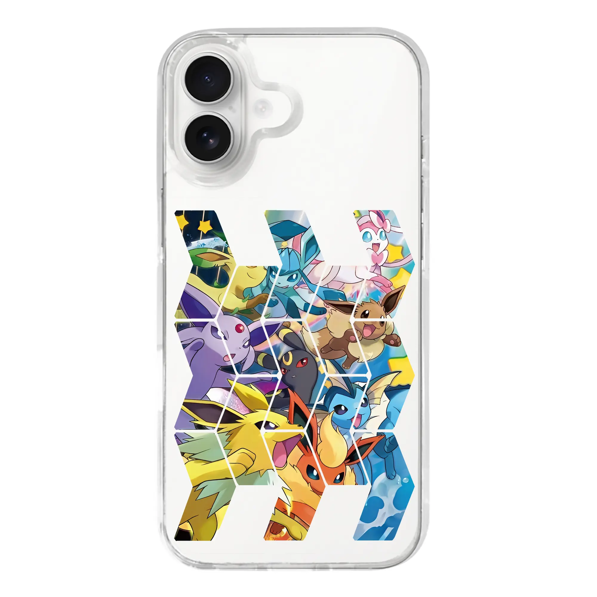 ポケモン グッズ,イーブイ - iPhone 17シリーズ 透明スマホケース – 薄型・耐衝撃・精密フィット保護カバー